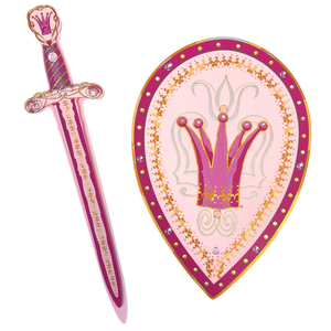 Liontouch Pretend-Play Foam Queen Rosa Set
