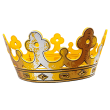 Load image into Gallery viewer, Liontouch Pretend-Play Foam Gold Crown