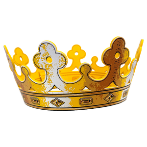 Liontouch Pretend-Play Foam Gold Crown