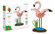 Load image into Gallery viewer, Alexander Origami 3D - Flamingo