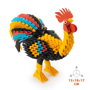 Alexander Origami 3D - Rooster