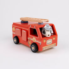 Load image into Gallery viewer, Egmont Toys Large Fire Truck w/ Miniature Friend