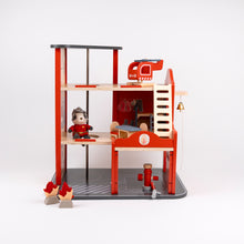 Load image into Gallery viewer, Egmont Toys Large Fire Station w/ Accessories