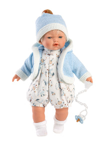 Llorens 13" Soft Body Crying Baby Doll Henry