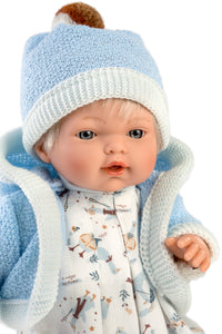 Llorens 13" Soft Body Crying Baby Doll Henry