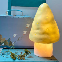 Load image into Gallery viewer, Egmont Lamp - Small Almond Mushroom w/ Plug