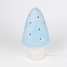 Load image into Gallery viewer, Egmont Lamp - Small Blue Mushroom w/ Plug