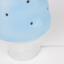 Load image into Gallery viewer, Egmont Lamp - Small Blue Mushroom w/ Plug