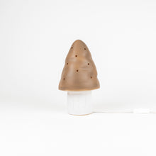 Load image into Gallery viewer, Egmont Lamp - Small Chocolate Mushroom w/ Plug