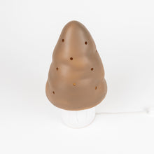 Load image into Gallery viewer, Egmont Lamp - Small Chocolate Mushroom w/ Plug