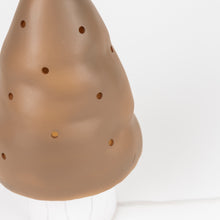 Load image into Gallery viewer, Egmont Lamp - Small Chocolate Mushroom w/ Plug