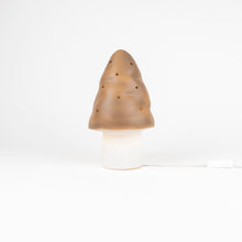 Load image into Gallery viewer, Egmont Lamp - Small Chocolate Mushroom w/ Plug
