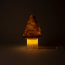 Load image into Gallery viewer, Egmont Lamp - Small Chocolate Mushroom w/ Plug