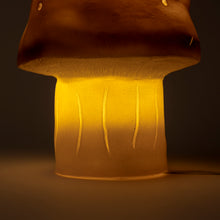 Load image into Gallery viewer, Egmont Lamp - Small Chocolate Mushroom w/ Plug