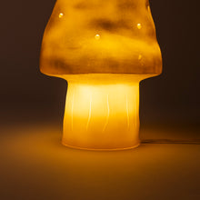 Load image into Gallery viewer, Egmont Lamp - Small Gold Mushroom w/ Plug