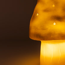 Load image into Gallery viewer, Egmont Lamp - Small Gold Mushroom w/ Plug