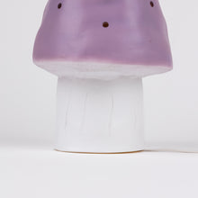 Load image into Gallery viewer, Egmont Lamp - Small Lavender Mushroom w/ Plug