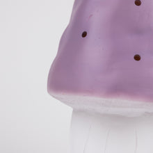 Load image into Gallery viewer, Egmont Lamp - Small Lavender Mushroom w/ Plug