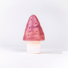 Load image into Gallery viewer, Egmont Lamp - Small Lila Mushroom w/ Plug