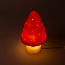 Load image into Gallery viewer, Egmont Lamp - Small Red Mushroom w/ Plug