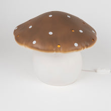 Load image into Gallery viewer, Egmont Lamp - Large Chocolate Mushroom w/ Plug
