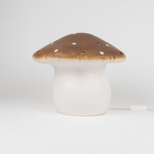 Load image into Gallery viewer, Egmont Lamp - Large Chocolate Mushroom w/ Plug