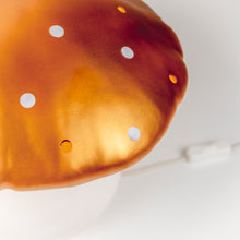 Load image into Gallery viewer, Egmont Lamp - Large Copper Mushroom w/ Plug
