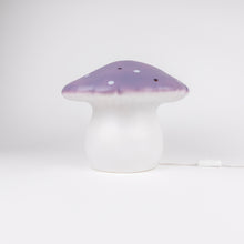 Load image into Gallery viewer, Egmont Lamp - Large Lavender Mushroom w/ Plug