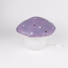 Load image into Gallery viewer, Egmont Lamp - Large Lavender Mushroom w/ Plug