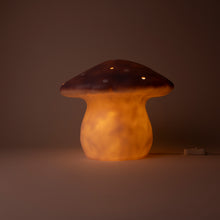Load image into Gallery viewer, Egmont Lamp - Large Lavender Mushroom w/ Plug