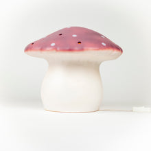 Load image into Gallery viewer, Egmont Lamp - Large Lila Mushroom w/ Plug