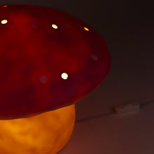 Load image into Gallery viewer, Egmont Lamp - Large Lila Mushroom w/ Plug
