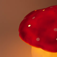 Load image into Gallery viewer, Egmont Lamp - Large Red Brick Mushroom w/ Plug