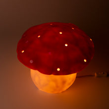 Load image into Gallery viewer, Egmont Lamp - Large Red Mushroom w/ Plug