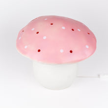 Load image into Gallery viewer, Egmont Lamp - Large Vintage Pink Mushroom w/ Plug