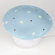 Load image into Gallery viewer, Egmont Lamp - Medium Blue Mushroom w/ Plug