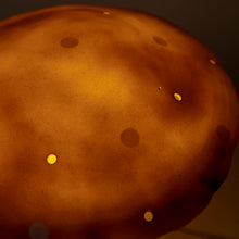 Load image into Gallery viewer, Egmont Lamp - Medium Chocolate Mushroom w/ Plug