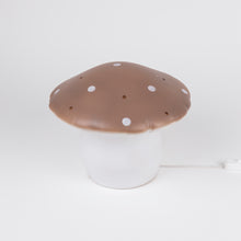Load image into Gallery viewer, Egmont Lamp - Medium Chocolate Mushroom w/ Plug