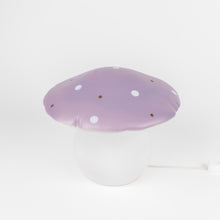 Load image into Gallery viewer, Egmont Lamp - Medium Lavender Mushroom w/ Plug