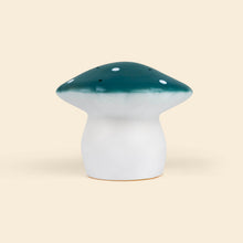 Load image into Gallery viewer, Egmont Lamp - Medium Natural Teal Mushroom w/ Plug