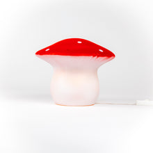 Load image into Gallery viewer, Egmont Lamp - Medium Red Mushroom w/ Plug