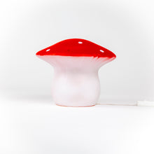 Load image into Gallery viewer, Egmont Lamp - Medium Red Mushroom w/ Plug