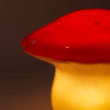 Load image into Gallery viewer, Egmont Lamp - Medium Red Mushroom w/ Plug