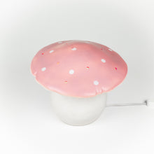 Load image into Gallery viewer, Egmont Lamp - Medium Vintage Pink Mushroom w/ Plug
