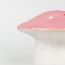 Load image into Gallery viewer, Egmont Lamp - Medium Vintage Pink Mushroom w/ Plug