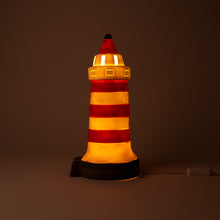 Load image into Gallery viewer, Egmont Lamp - Red Lighthouse  w/ Plug