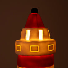 Load image into Gallery viewer, Egmont Lamp - Red Lighthouse  w/ Plug