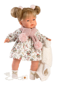 Llorens 15" Soft Body Crying Baby Doll Gianna