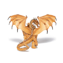 Load image into Gallery viewer, Papo France Two Headed Dragon Gold