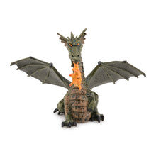 Load image into Gallery viewer, Papo France Green Winged Dragon With Flame
